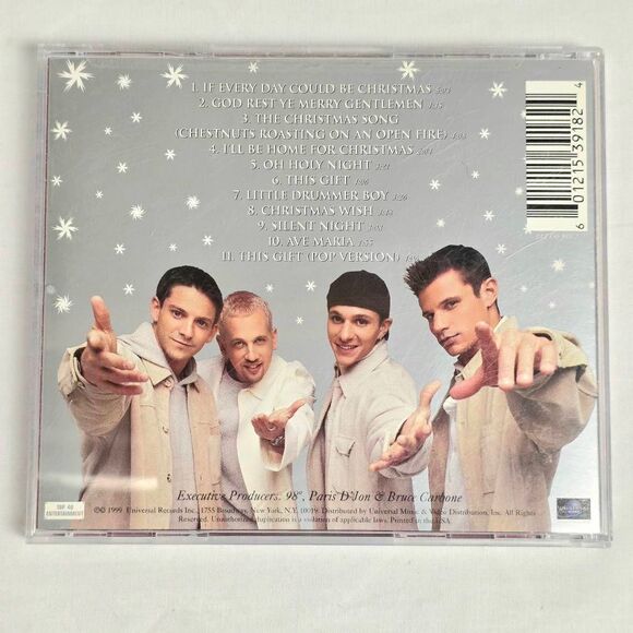 98 Degrees This Christmas CD Pre-Owned Boy Band Holiday - Picture 4 of 4